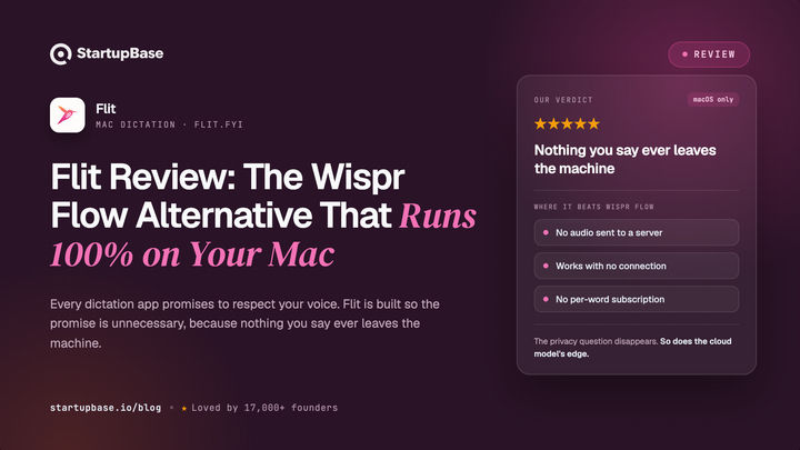Flit Review: The Wispr Flow Alternative That Runs 100% on Your Mac