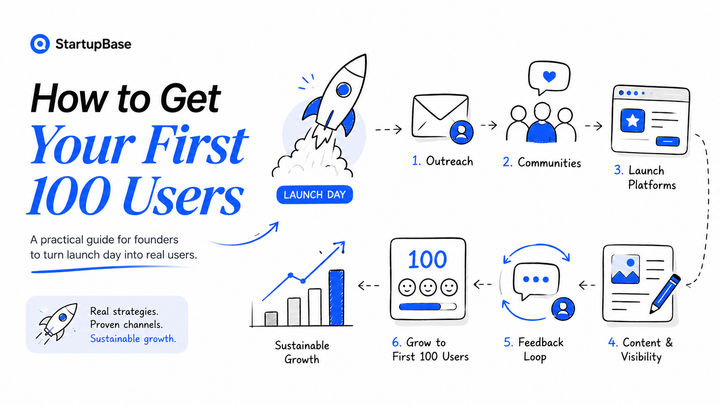 How to Get Your First 100 Users After Launching Your Startup