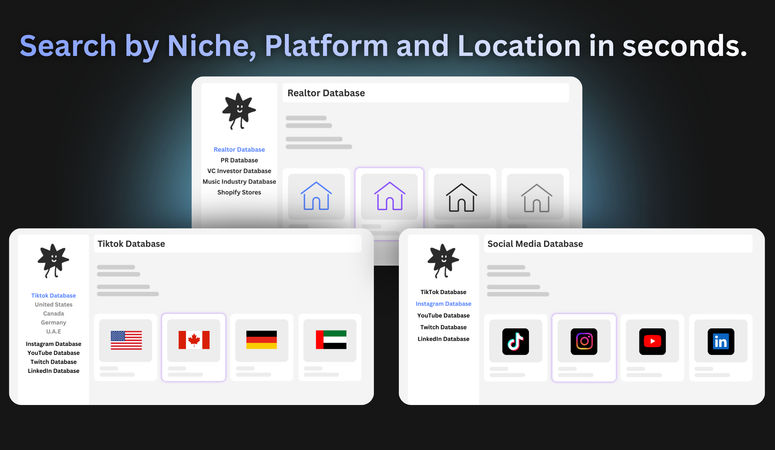 Social brands Creator Database