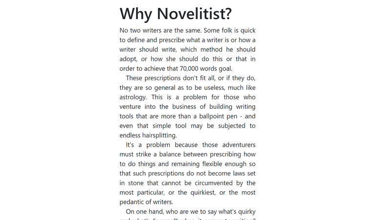 Novelitist