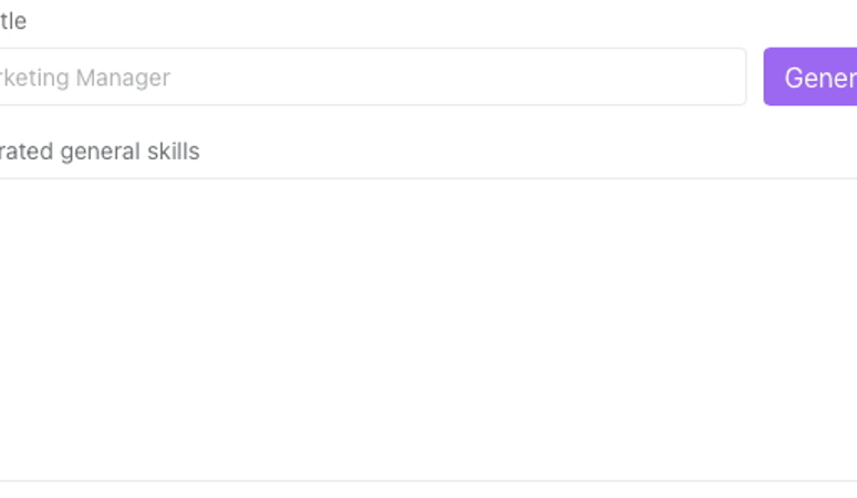 Job Description AI