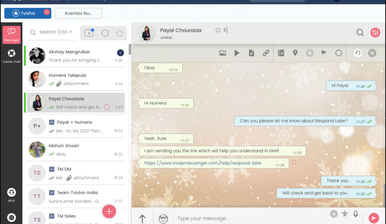 Troop Messenger