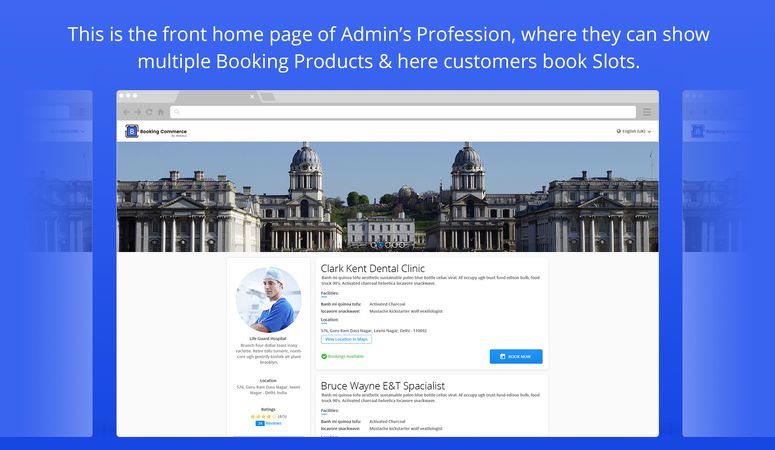 Booking Commerce