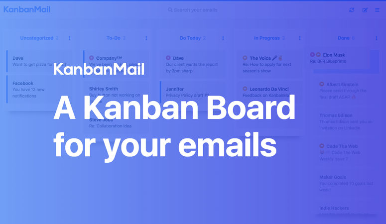 KanbanMail 💌