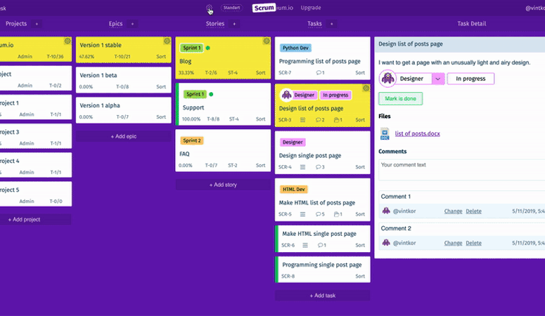 Scrumium.io