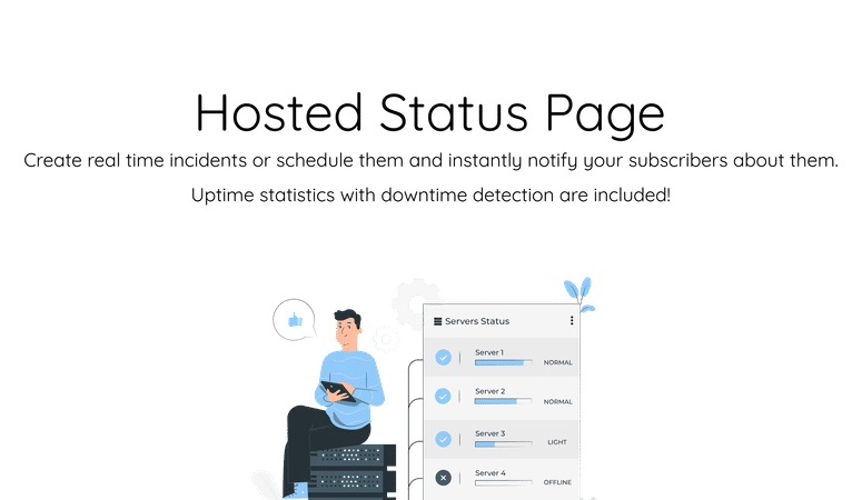 Hosted Status Page