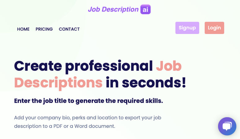 Job Description AI