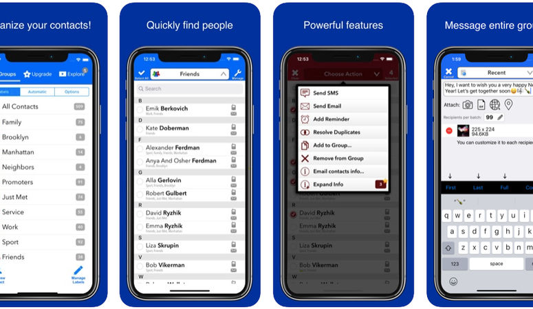 Contacts List Pro