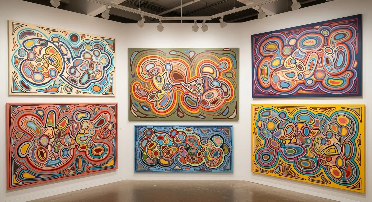 Alex Janvier Famous Works of Art Guide