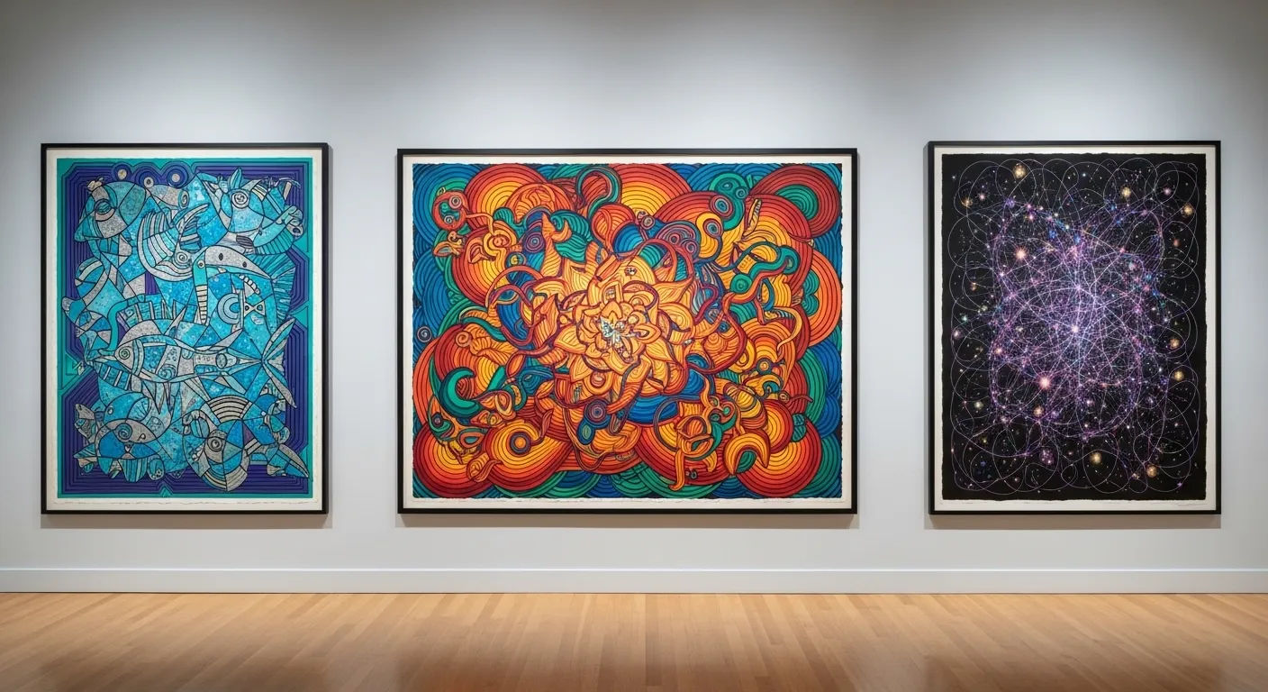 Alex Janvier Prints Collection Overview