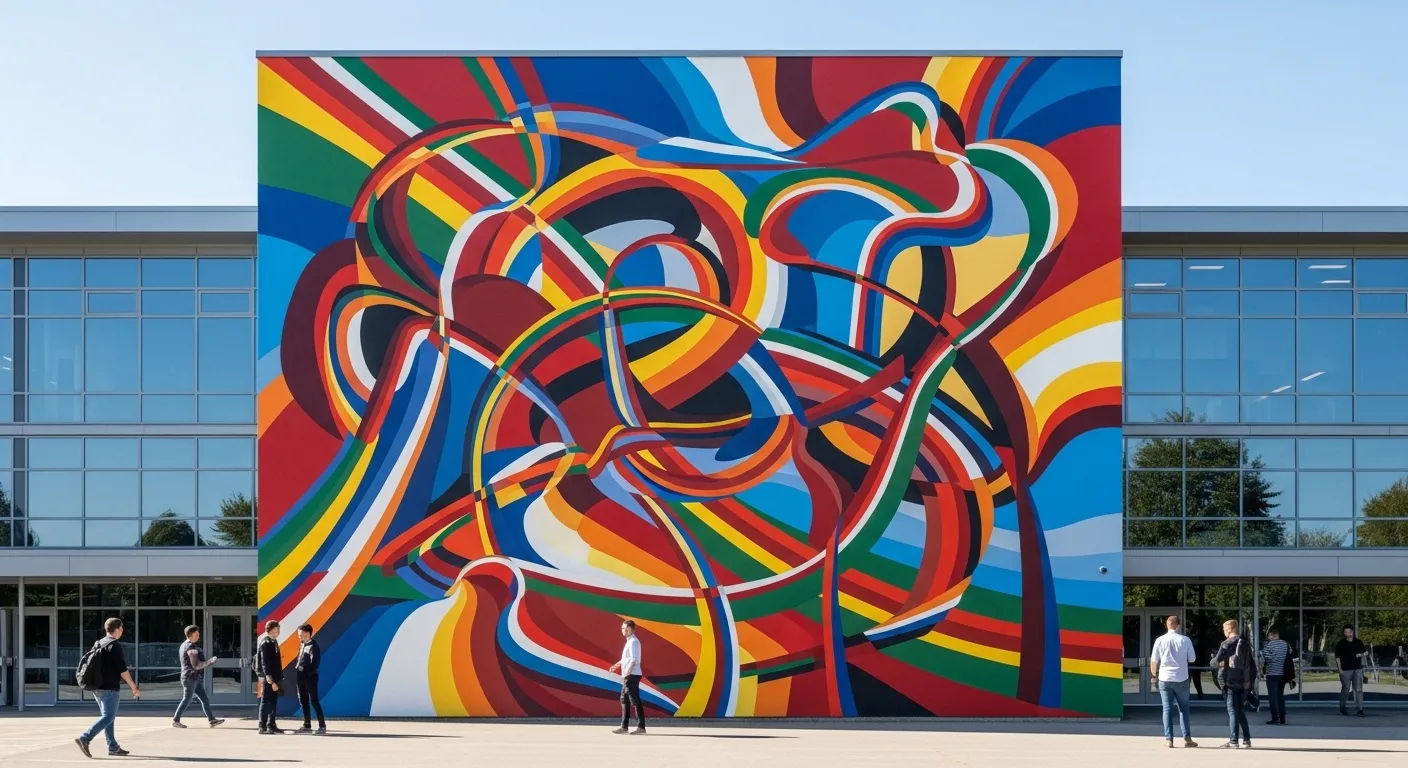 Alex Janvier School Education Background