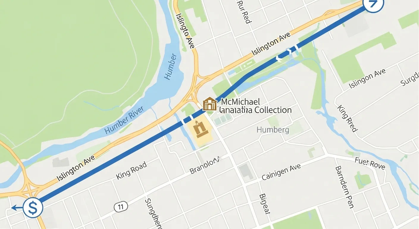 Directions to mcmichael gallery