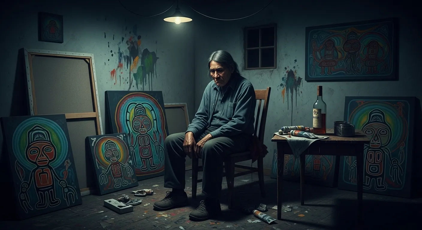 How did norval morrisseau die
