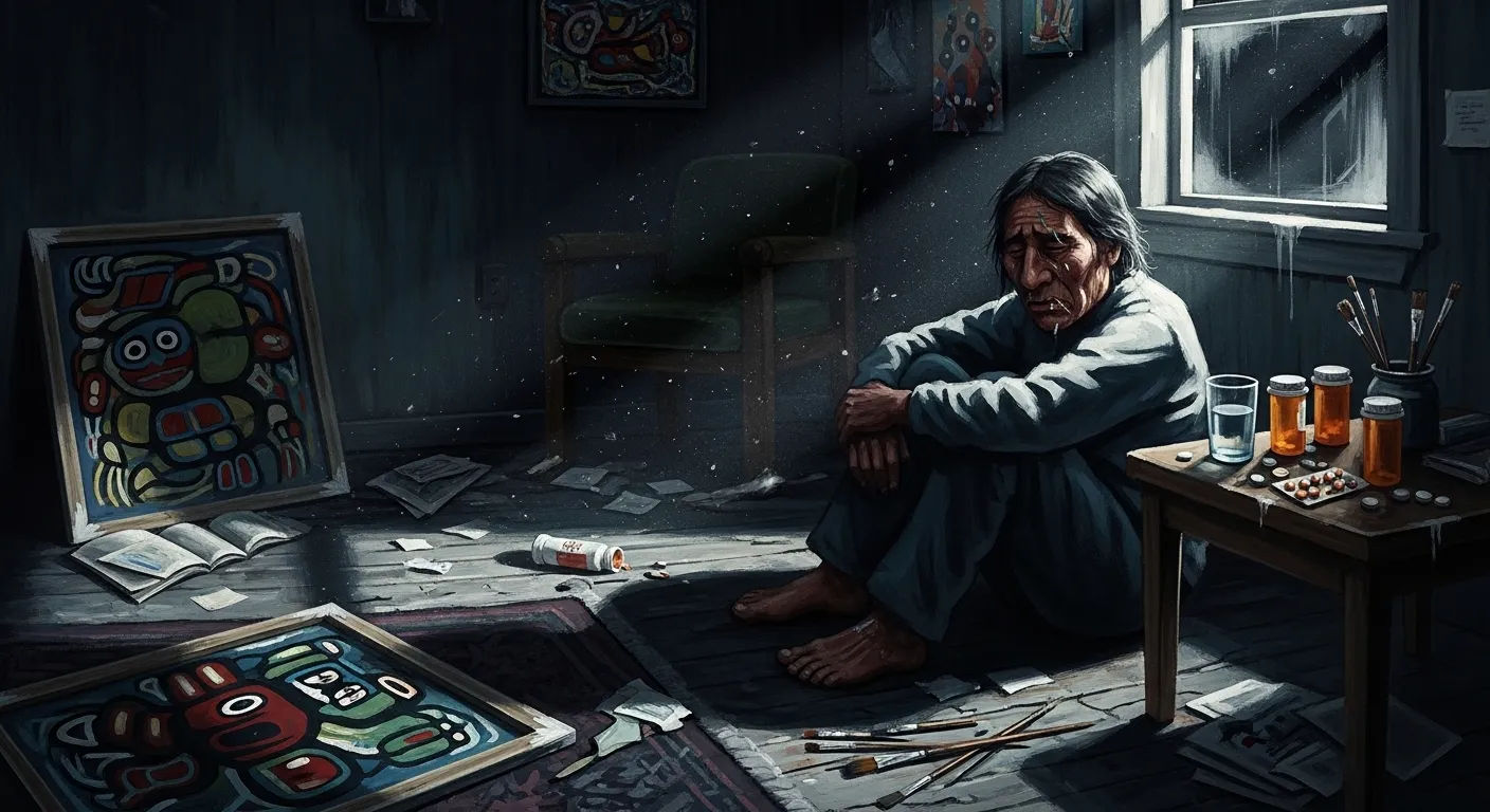 How did norval morrisseau die