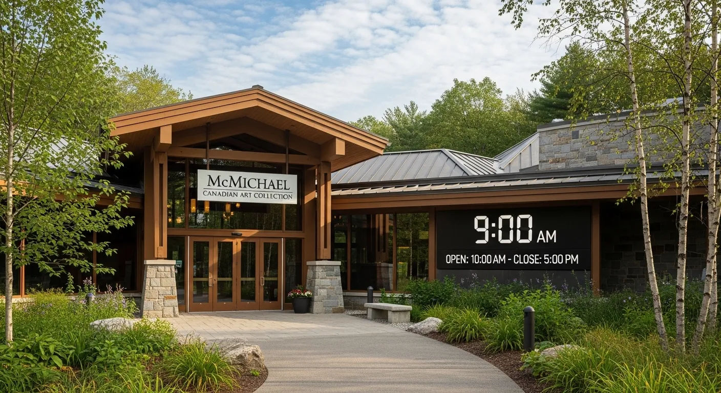 McMichael gallery hours today