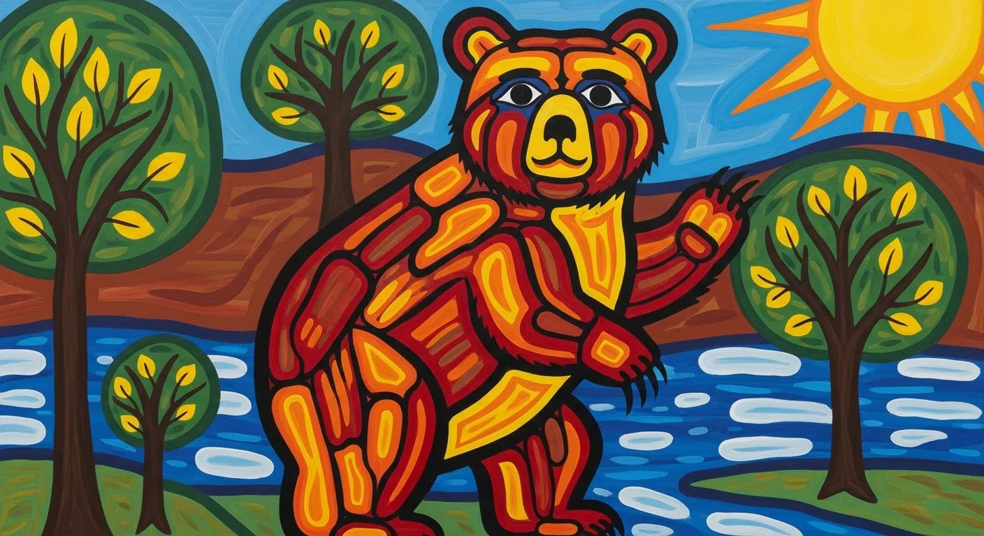 Norval Morrisseau art for kids