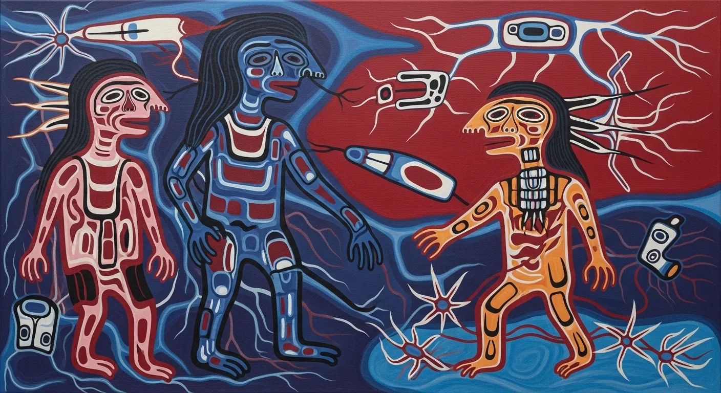 Norval Morrisseau art meaning