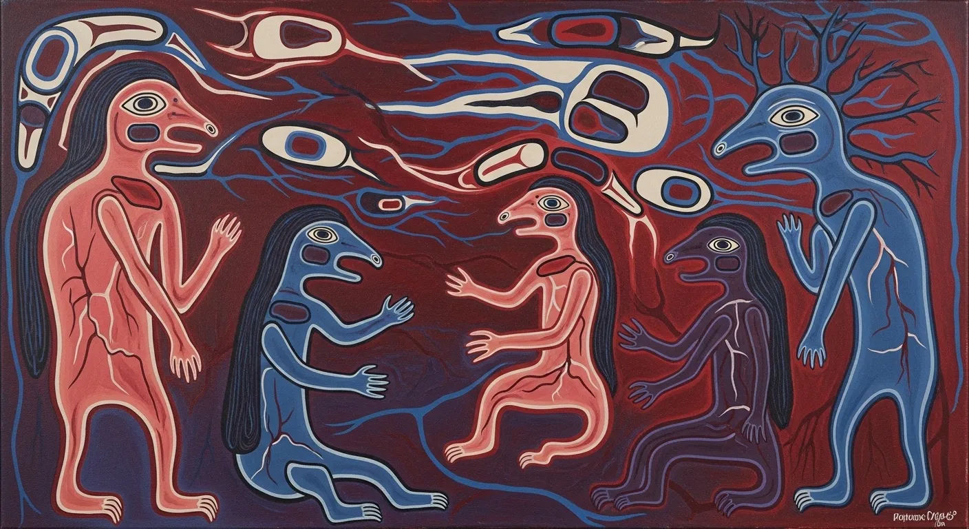 Norval Morrisseau art meaning