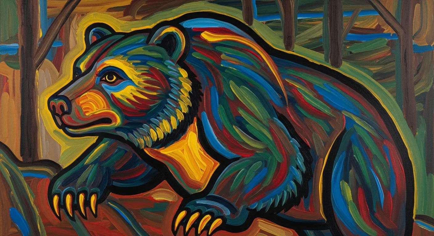 Norval Morrisseau art style