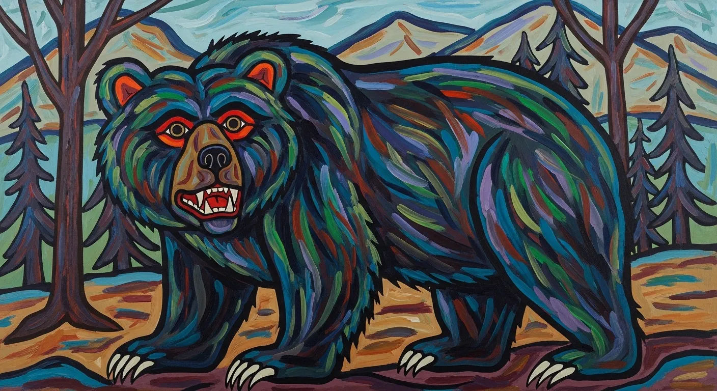 Norval Morrisseau art style