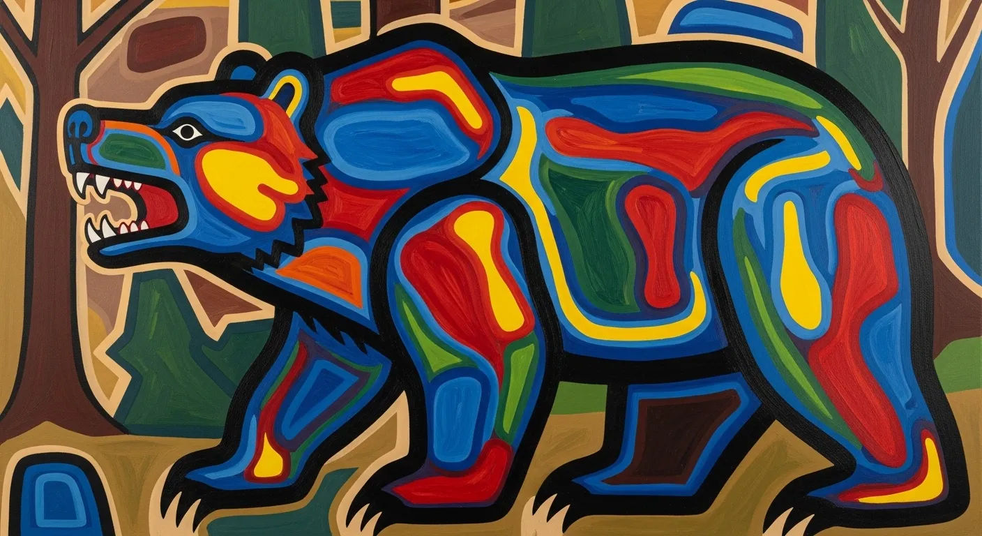 Norval morrisseau art movement