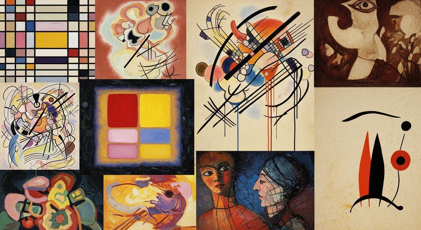 famous abstract art pieces