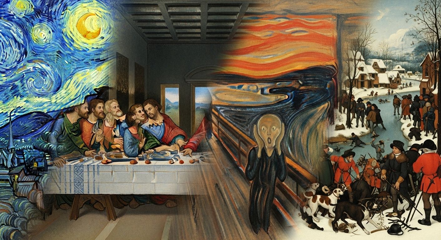 famous art history paintings