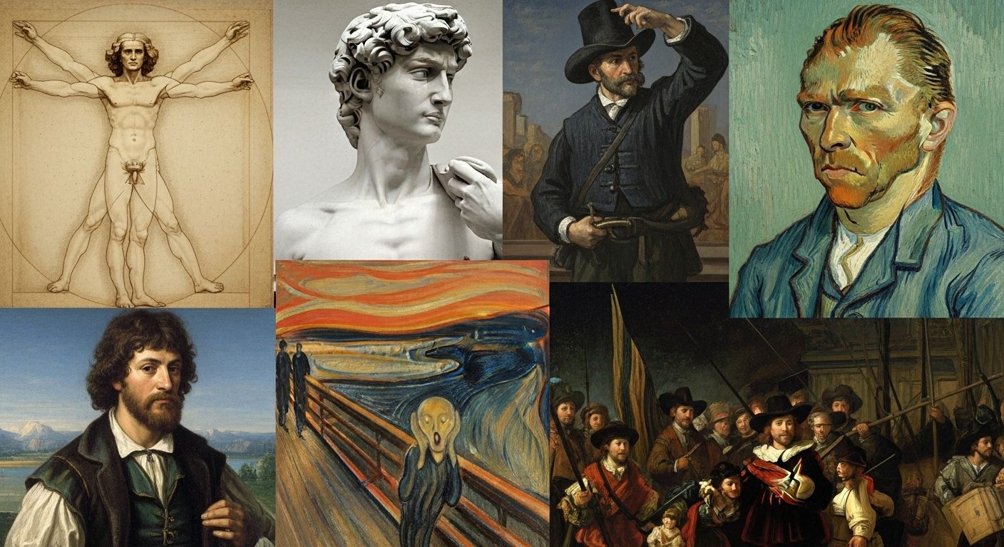 Famous Art History Paintings Iconic Stories