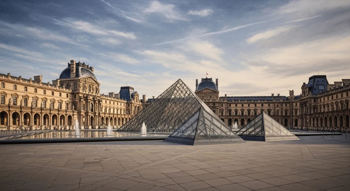 famous art in the louvre