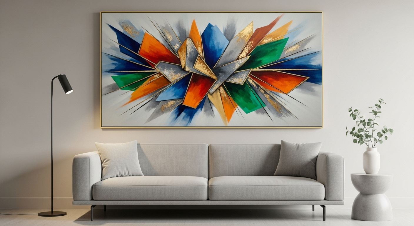 modern wall art for living room