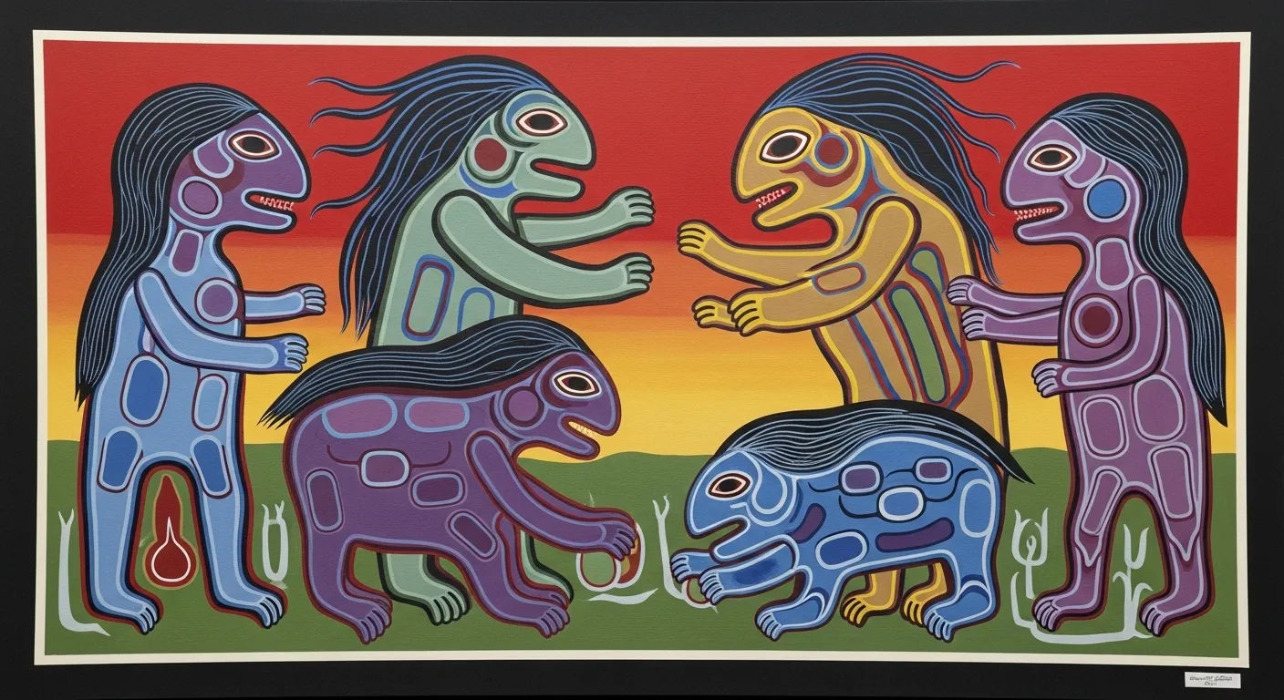 norval morrisseau artwork