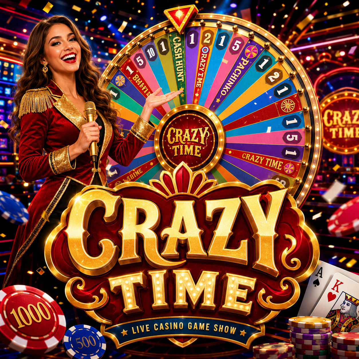 Galeri foto CRAZY TIME | Live Game Show Casino Experience with Wheel Action, Bonus Rounds & Real-Time Excitement di Dhaka