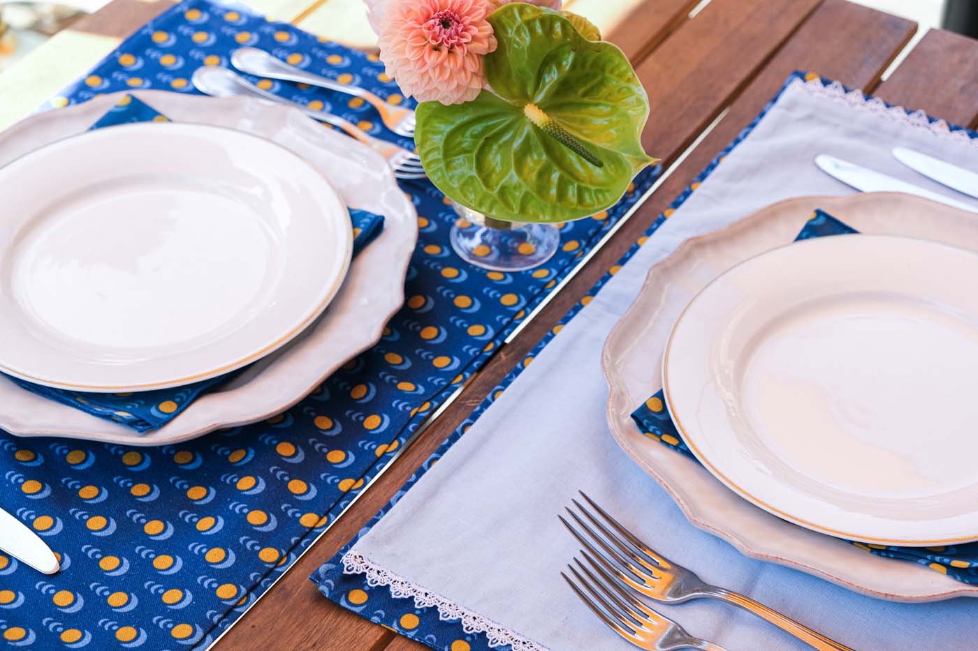 half moon placemats