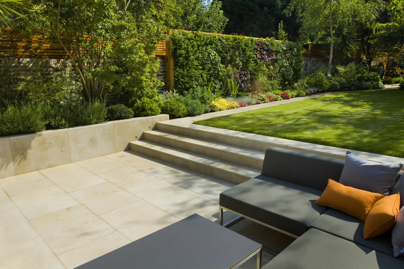 Contemporary Family Garden Design in St Johns Wood Designed and Constr