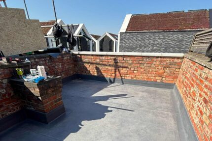 Flat Roof Terrace Refurbishment Conversion Specialist builders contractors New Coping Stones Central London