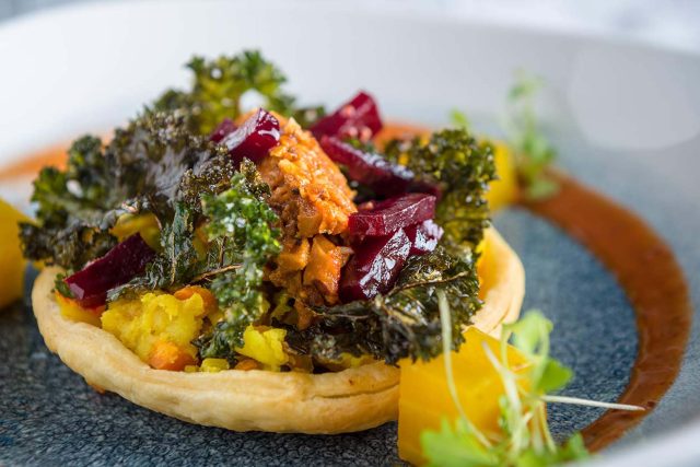 Vegan Restaurant Marlow, riverside restaurant Sindhu by Atul Kochhar choose from vegan likes of paneer tikka masala pasty with spiced winter..