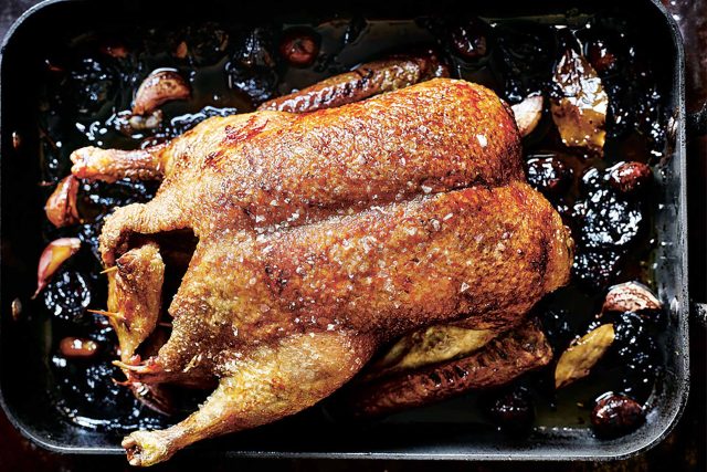 Pato con Ciruelas Duck Recipe Duck Prunes Spanish Restaurant Tapas Bars, This dish has all the elements of the perfect Christmas centerpiece.