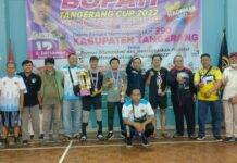 Wartawan Se-Banten Meriahkan Turnamen Bupati Cup PWI Kabupaten Tangerang