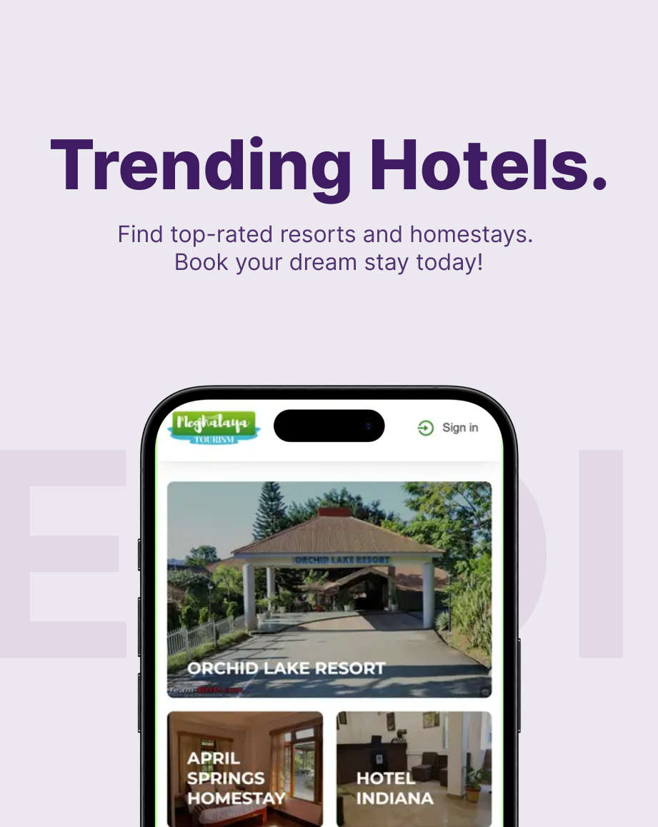 Meghalaya Tourism's Case Study Image