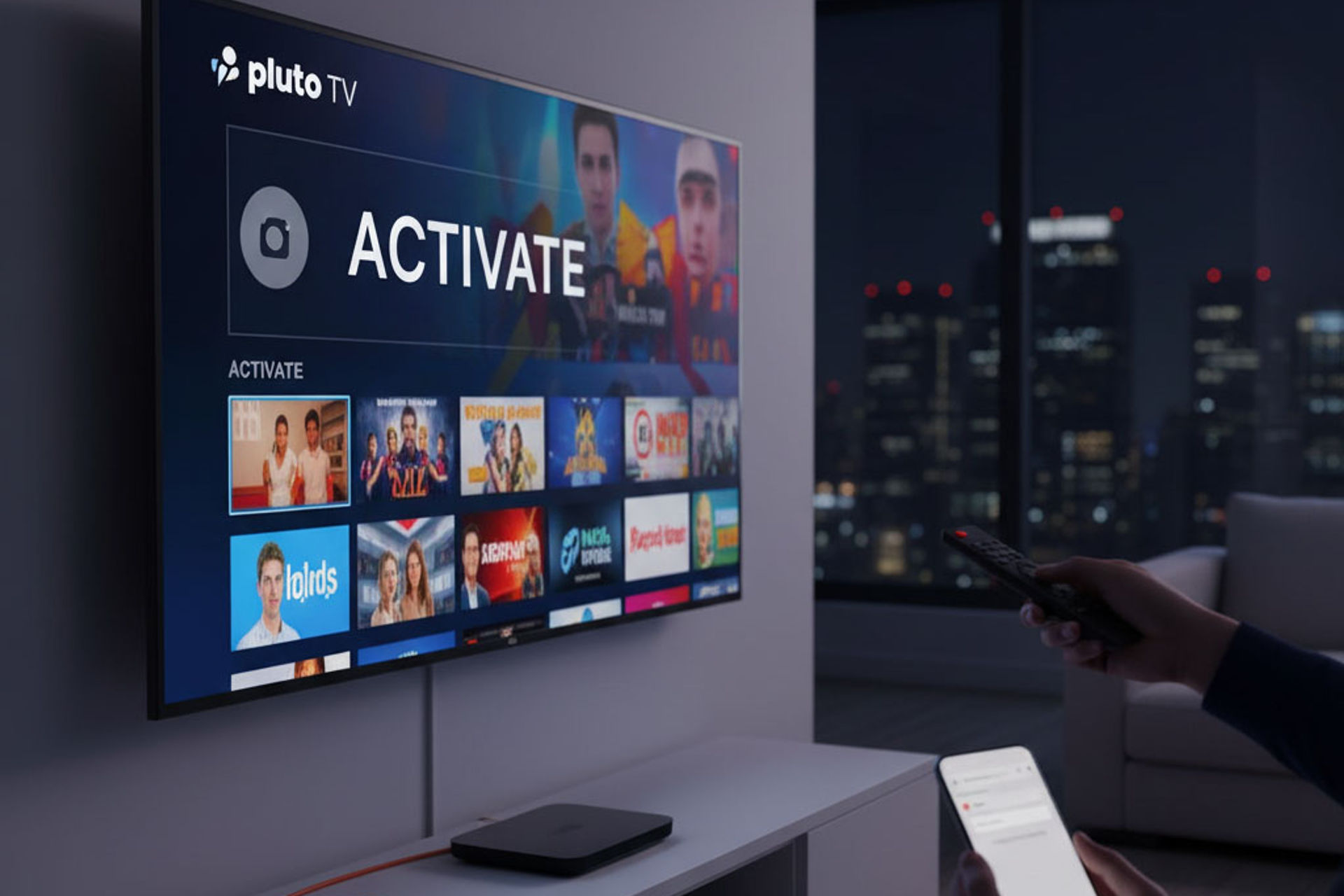 Pluto TV Activation