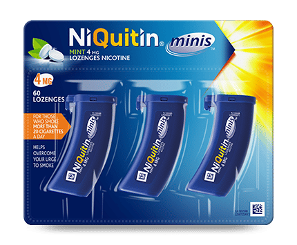 NiQuitin mini lozenges 4mg