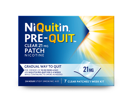 NiQuitin Patch Pre-Quit - Help you to quit smoking