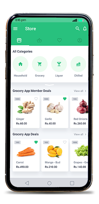 Alteza's Grocery Food Delivery App Alteza's Grocery Delivery App