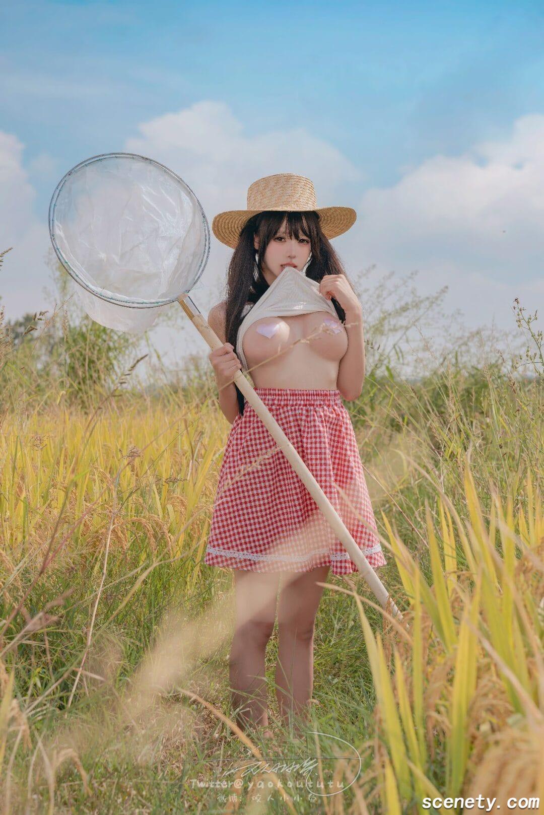 【咬一口兔娘ovo】NO.119 1月作品『稻香』71P+1V 盛夏好声音 [1.56GB]