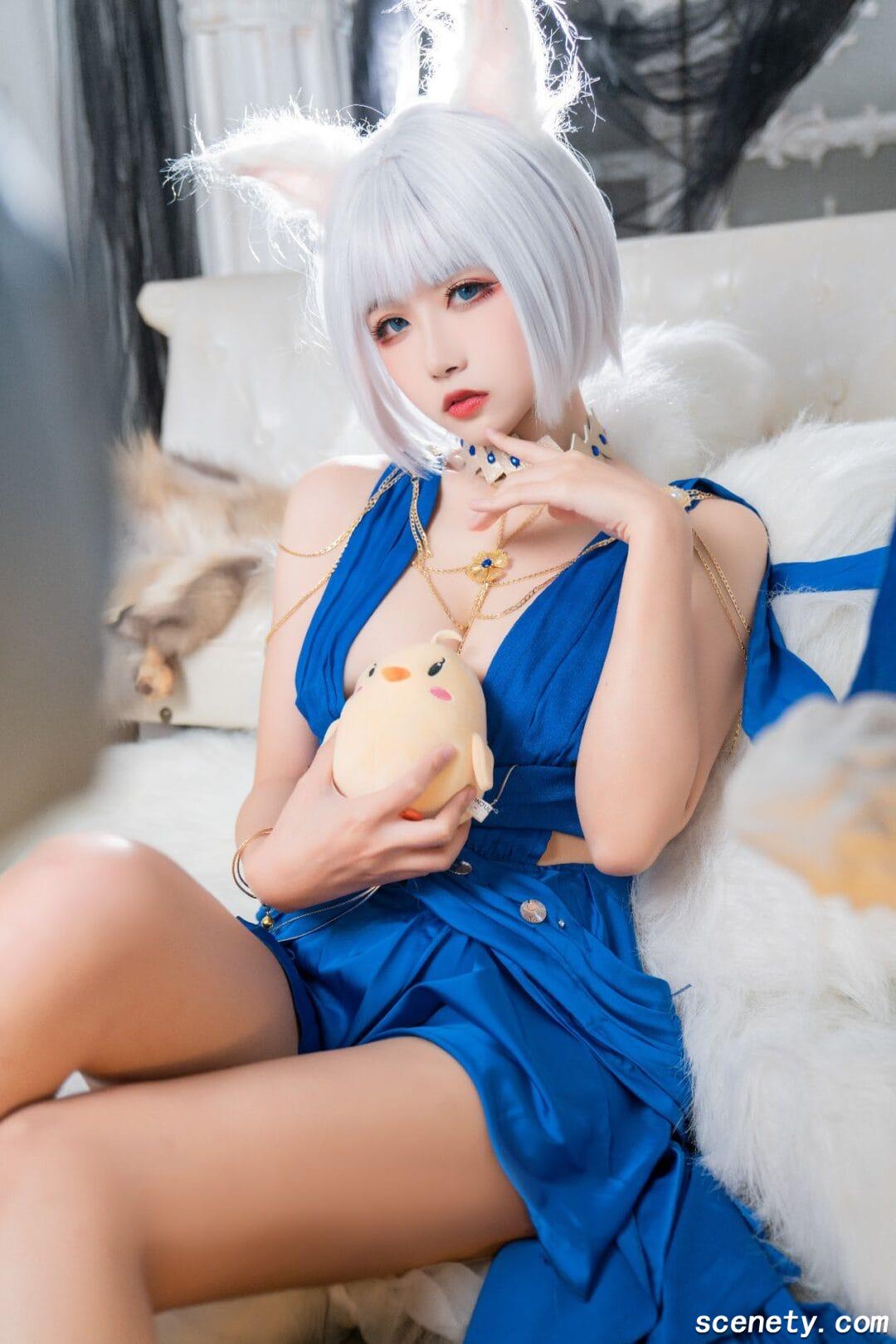 【Momoko葵葵】NO.039 &瓜希酱 - 碧蓝航线 赤城&加贺 [36P-318M]