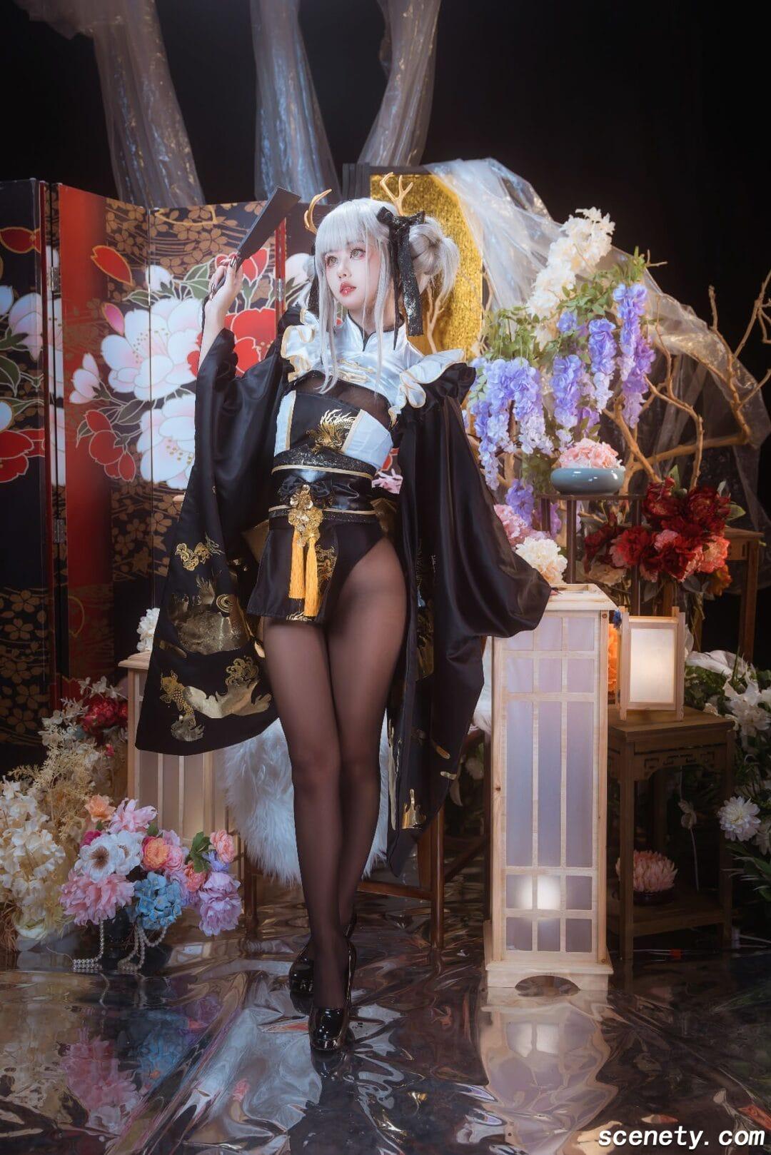 【萌芽儿o0】NO.57 白兔和服 [18P-137M]
