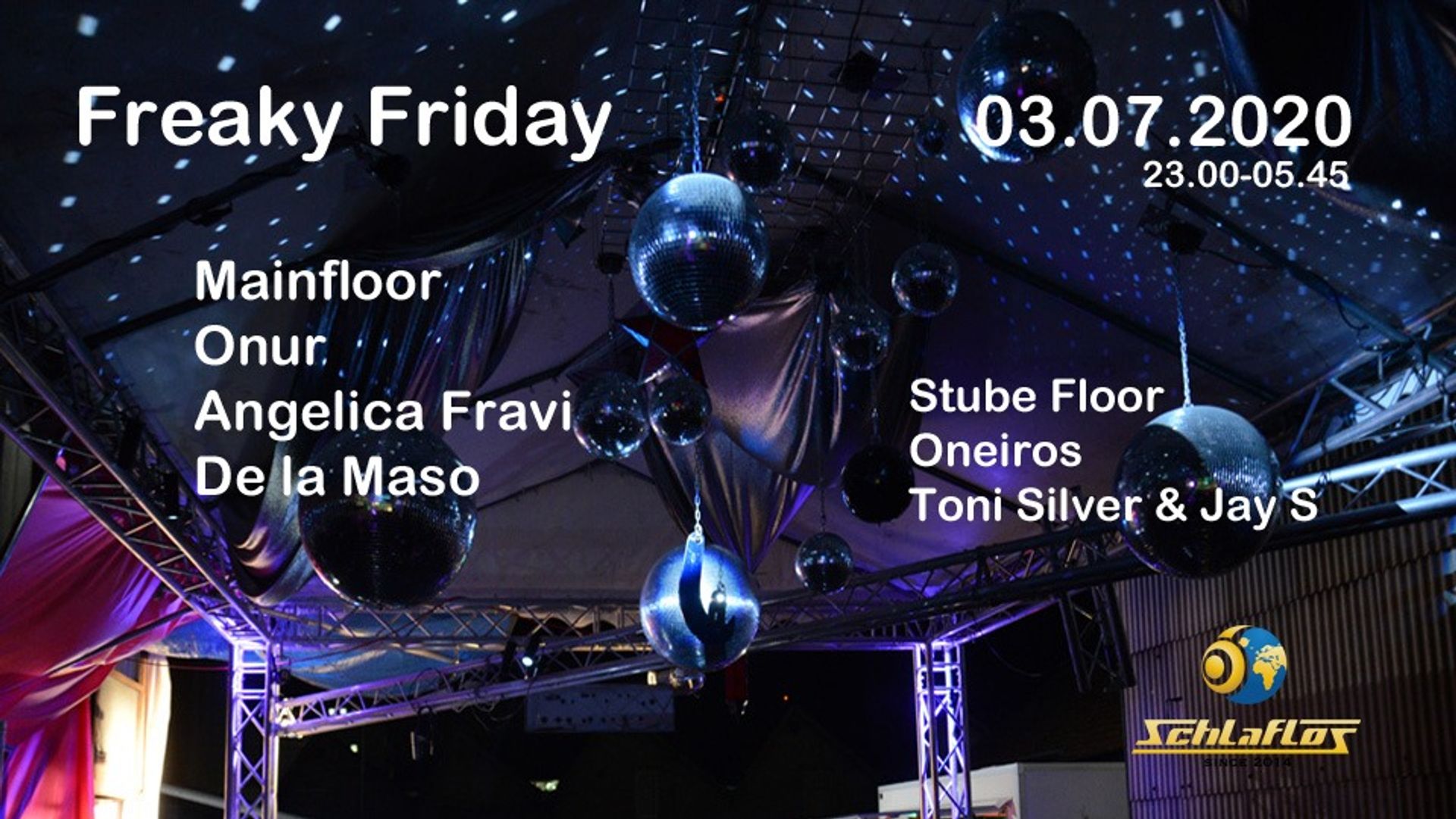 Flyer Freaky Friday 2020-07-03 23:00:00