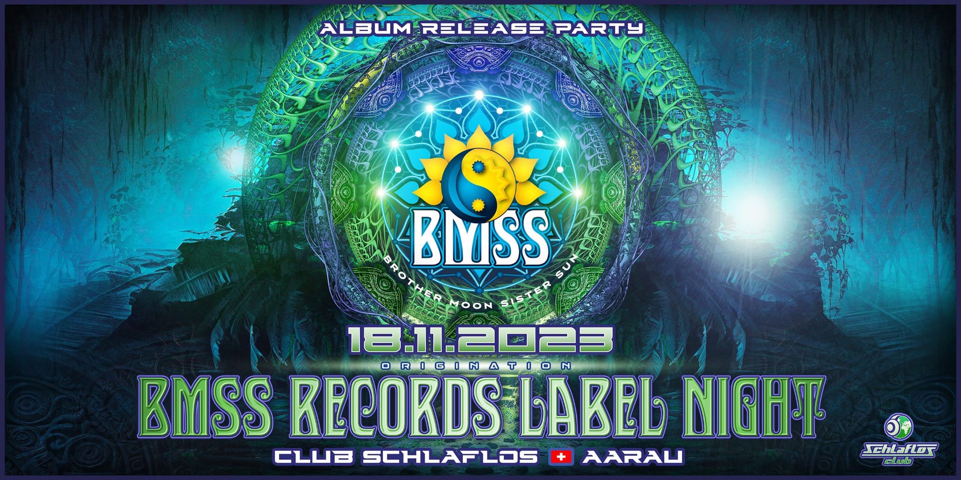 Flyer BMSS Records Label Night 2023-11-18 23:00:00