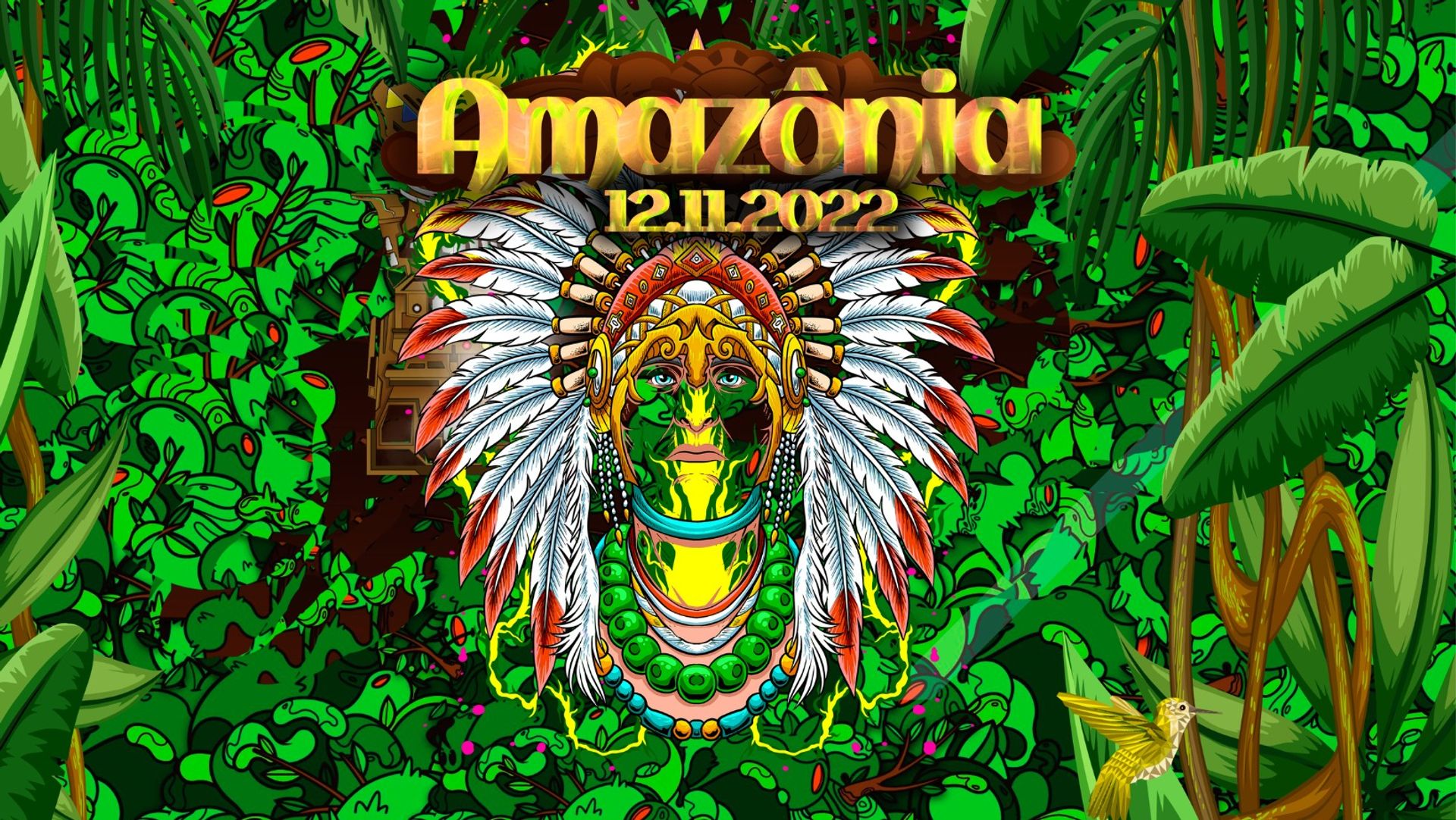 Flyer Amazonia w/ Capital Monkey, 8thsin, Vandeta, Jilax uvm. 2022-11-12 21:00:00