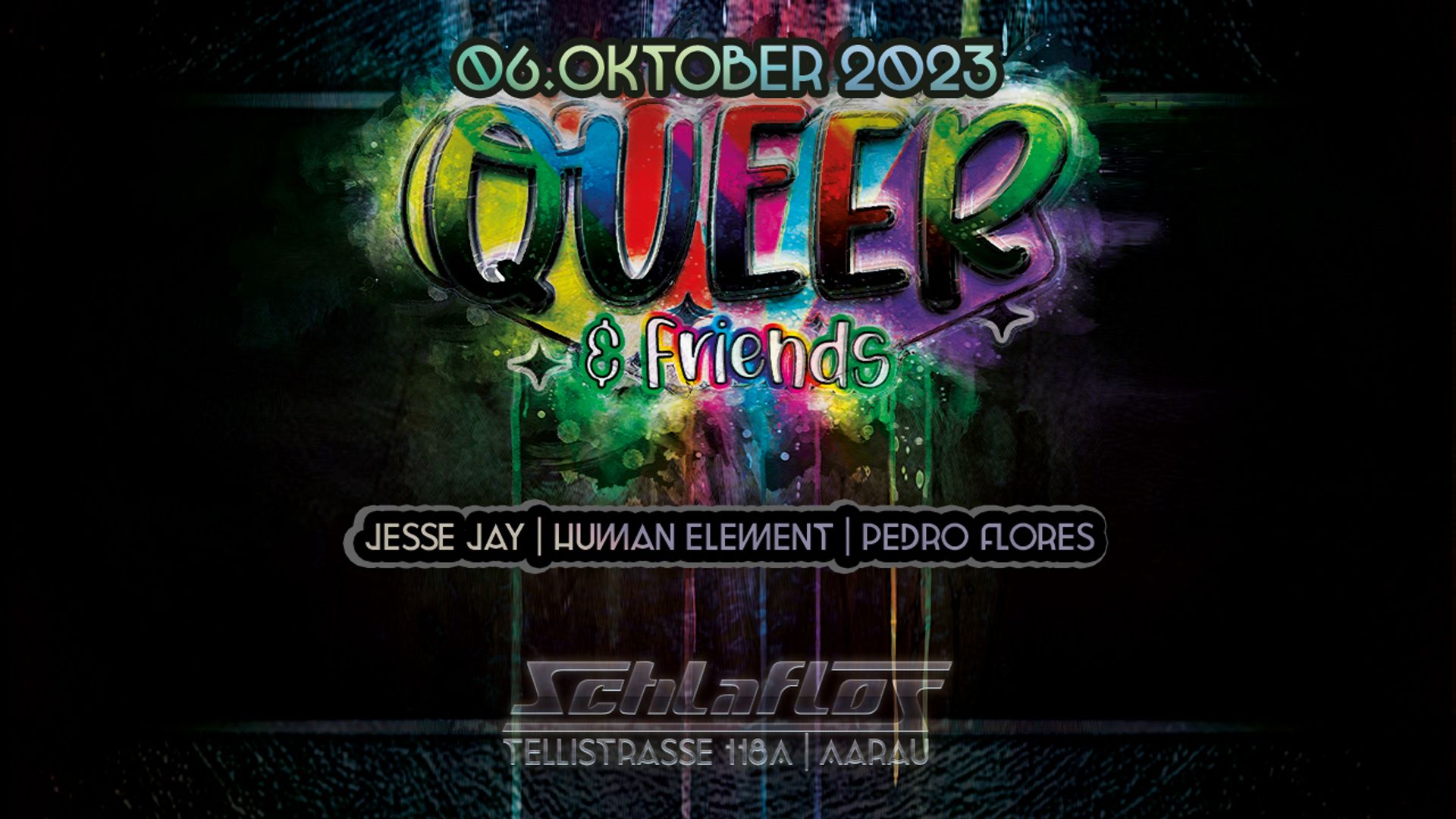 Flyer Queer & Friends 2023-10-06 23:00:00
